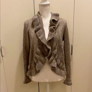 Chico’s taupe cardigan medium